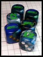 Dice : Dice - 6D - Seatlle Seahawks Logo and Fan Dice - JA Collection Mar 2024